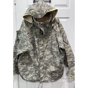 US Army Desert Camo Jacket Parka Camouflage GEN II ECWCS Medium